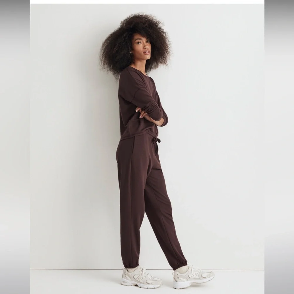 Madewell Superbrushed Easygoing Sweatpants - Picture 3 of 9